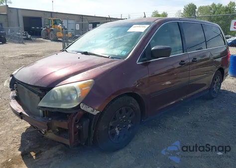 2008 Honda Odyssey Lx из США, поврежденный, VIN 5FNRL38268B041400